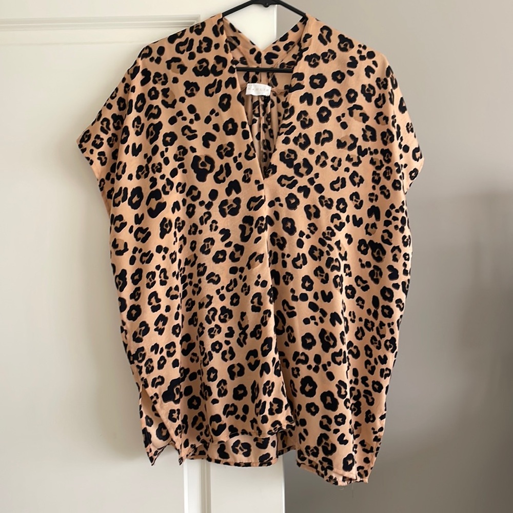 Karlie leopard print cheetah top